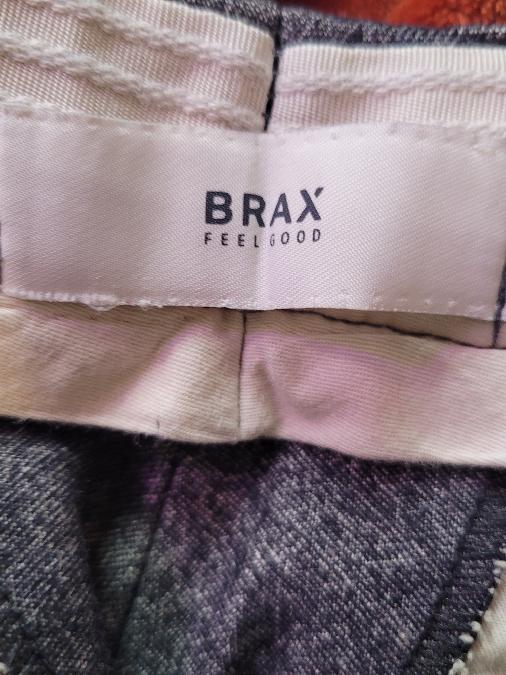 Brax Mens Trousers 34R/29 Hemmed Grey